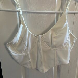 Princess Polly White Bustier Bra top 4